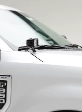 ZROADZ Hood Hinge LED Bracket to mount (2) 3 Inch LED Pod Lights Ford Super Duty 2017-2019                                     - Z365471 - Image 10