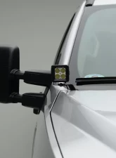 ZROADZ Hood Hinge LED Bracket to mount (2) 3 Inch LED Pod Lights Ford Super Duty 2017-2019                                     - Z365471 - Image 5