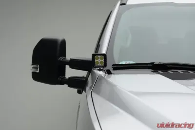 ZROADZ Hood Hinge LED Bracket to mount (2) 3 Inch LED Pod Lights Ford Super Duty 2017-2019 - Z365471