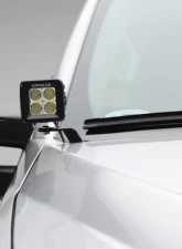 ZROADZ Hood Hinge LED Bracket to mount (2) 3 Inch LED Pod Lights Ford Super Duty 2017-2019                                     - Z365471 - Image 6