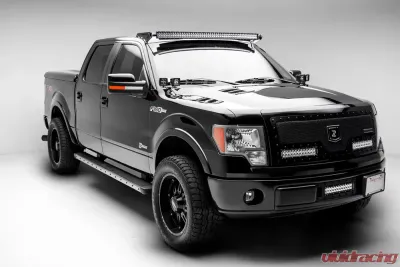 ZROADZ Ford Hood Hinge LED Kit Incl. (4) 3 Inch LED Pod Lights Ford F-150 2004-2014 - Z365601-Kit4