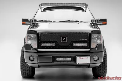 ZROADZ Ford Hood Hinge LED Kit Incl. (4) 3 Inch LED Pod Lights Ford F-150 2004-2014 - Z365601-Kit4