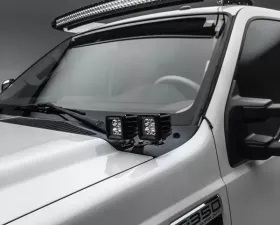 ZROADZ Hood Hinge LED Kit Incl. (4) 3 Inch LED Pod Lights Ford Super Duty 2008-2010