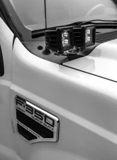ZROADZ Hood Hinge LED Kit Incl. (4) 3 Inch LED Pod Lights Ford Super Duty 2008-2010                                     - Z365631-Kit4 - Image 2