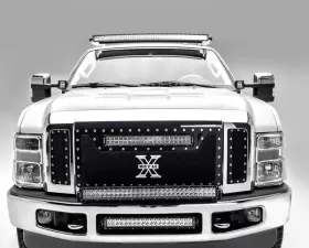ZROADZ Hood Hinge LED Bracket to mount (2) 3 Inch LED Pod Lights Ford Super Duty 2008-2010