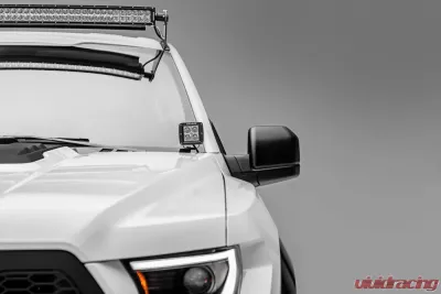 ZROADZ Hood Hinge LED Bracket to mount (2) 3" LED Pod Lights Ford Raptor 2017-2025 - Z365701