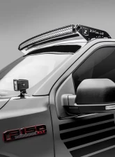 ZROADZ Hood Hinge LED Bracket to mount (2) 3"LED Pod Lights Ford F-150 | Raptor 2017-2023                                     - Z365711 - Image 2