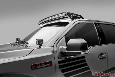 ZROADZ Hood Hinge LED Bracket to mount (2) 3"LED Pod Lights Ford F-150 | Raptor 2017-2023 - Z365711