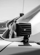 ZROADZ Hood Hinge LED Bracket to mount (2) 3"LED Pod Lights Ford F-150 | Raptor 2017-2023                                     - Z365711 - Image 7