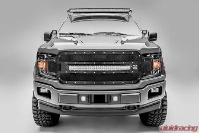 ZROADZ Hood Hinge LED Bracket to mount (2) 3"LED Pod Lights Ford F-150 | Raptor 2017-2023 - Z365711