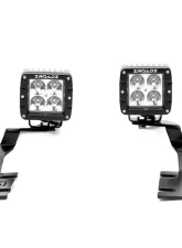 ZROADZ Hood Hinge LED Kit, Incl. (2) 3 Inch LED Pod Lights Ford Ranger 2019-2023                                     - Z365821-KIT2 - Image 4