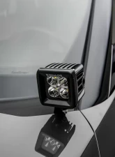 ZROADZ Hood Hinge LED Bracket to mount (2) 3 Inch LED Pod Lights Ford Explorer 2016-2017                                     - Z366641 - Image 5