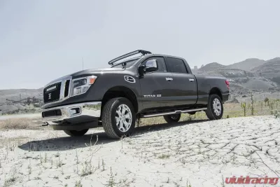 ZROADZ Hood Hinge LED Bracket to mount (2) 3 Inch LED Pod Lights Nissan Titan 2016-2019 - Z367581