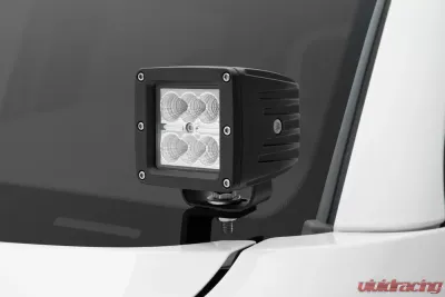 ZROADZ Hood Hinge LED Kit Incl. (2) 3 Inch LED Pod Lights Toyota Tacoma 2005-2015 - Z369381-Kit2