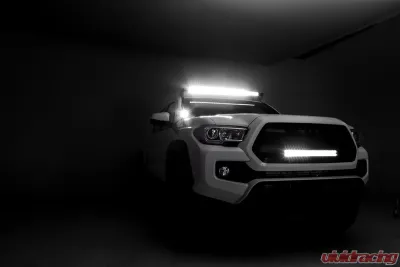 ZROADZ Hood Hinge LED Bracket to mount (2) 3 Inch LED Pod Lights Toyota Tacoma 2016-2023 - Z369401