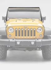 ZROADZ Front Roof LED Kit Incl. (1) 50 Inch LED Straight Single Row Slim Light Bar Jeep JK 2007-2017                                     - Z374711-KIT - Image 2