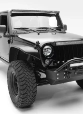 ZROADZ Front Roof LED Kit Incl. (1) 50 Inch LED Straight Single Row Slim Light Bar Jeep JK 2007-2017                                     - Z374711-KIT - Image 3