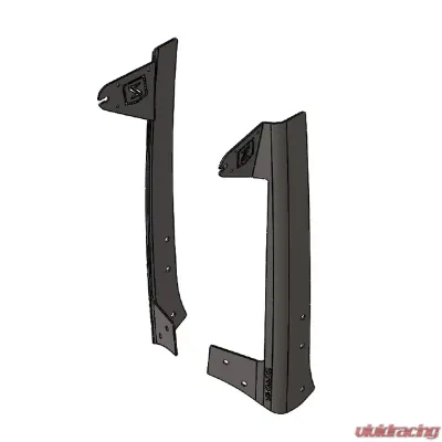 ZROADZ Front Roof LED Kit Incl. (1) 50 Inch LED Straight Single Row Slim Light Bar Jeep JK 2007-2017 - Z374711-KIT