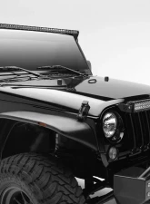ZROADZ Front Roof LED Kit Incl. (1) 50 Inch LED Straight Single Row Slim Light Bar Jeep JK 2007-2017                                     - Z374711-KIT - Image 7