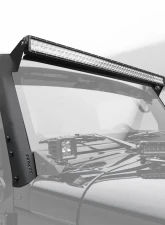 ZROADZ Front Roof LED Kit Incl. (1) 50 Inch LED Straight Double Row Light Bar Jeep JK 2007-2018                                     - Z374811-Kit-S - Image 12