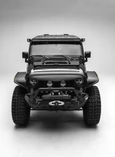 ZROADZ Front Roof LED Kit Incl. (1) 50 Inch LED Straight Double Row Light Bar Jeep JK 2007-2018                                     - Z374811-Kit-S - Image 7