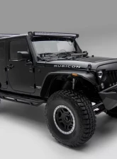 ZROADZ Front Roof LED Kit Incl. (1) 50 Inch LED Straight Double Row Light Bar Jeep JK 2007-2018                                     - Z374811-Kit-S - Image 9