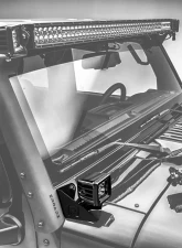 ZROADZ A Pillar LED Kit Incl. (2) 3 Inch LED Pod Lights Jeep JK 2007-2018                                     - Z374814-Kit - Image 11