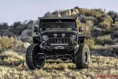 ZROADZ A Pillar LED Kit Incl. (2) 3 Inch LED Pod Lights Jeep JK 2007-2018 - Z374814-Kit