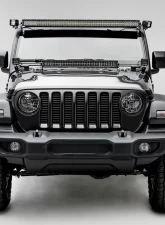 ZROADZ Front Roof LED Kit Incl. (1) 50 Inch LED Straight Double Row Light Bar and (2) 3 Inch LED Pod Lights Jeep JL 2018-2025                                     - Z374831-KIT2 - Image 2