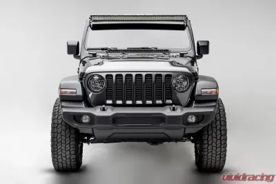 ZROADZ Front Roof LED Kit Incl. (1) 50 Inch LED Straight Double Row Light Bar Jeep JL 2018-2025 - Z374831-KIT