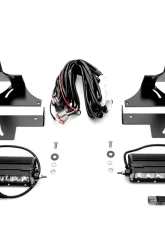 ZROADZ Rear Bumper LED Kit  Incl. (2) 6 Inch LED Straight Single Row Slim Light Bars Chevrolet Silverado 1500 2019+                                     - Z382282-KIT - Image 11