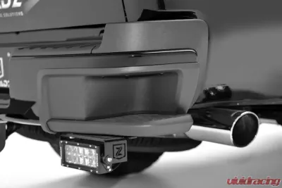 ZROADZ Rear Bumper LED Kit (2) 6" LED Straight Double Row Light Bars Colorado Canyon 2015-2025 | Ford Raptor 2017-2025 - Z382671-Kit