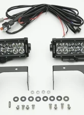 ZROADZ Rear Bumper LED Bracket to mount (2) 6 Inch Straight Light Bar Ram Rebel 2015-2018                                     - Z384551 - Image 4