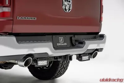 ZROADZ Rear Bumper LED Kit Incl. (2) 6 Inch LED Straight Double Row Light Bars Ram 1500 2019-2023 - Z384721-KIT