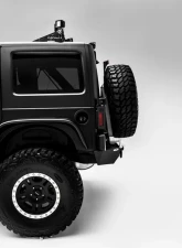 ZROADZ Tail Light Protector LED Bracket to mount (2) 3 Inch LED Pod Lights Jeep JK 2007-2018                                     - Z384811 - Image 3