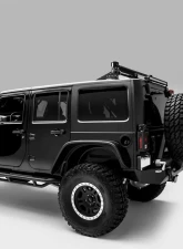 ZROADZ Tail Light Protector LED Bracket to mount (2) 3 Inch LED Pod Lights Jeep JK 2007-2018                                     - Z384811 - Image 4