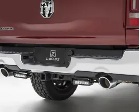 ZROADZ Rear Bumper LED Bracket to mount (2) 6 Inch Straight Light Bar Ram 1500 2019-2023