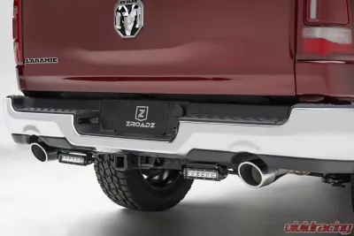 ZROADZ Rear Bumper LED Bracket to mount (2) 6 Inch Straight Light Bar Ram 1500 2019-2023 - Z384821