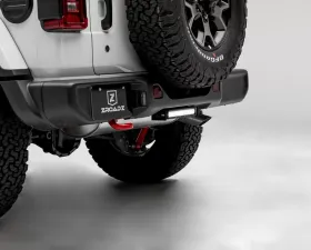 ZROADZ Rear Bumper LED Bracket to mount (1) 10 Inch Straight Light Bar Jeep JL 2018-2025