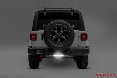 ZROADZ Rear Bumper LED Bracket to mount (1) 10 Inch Straight Light Bar Jeep JL 2018-2025 - Z384931