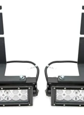 ZROADZ Rear Bumper LED Bracket to mount (2) 6 Inch Straight Light Bar Ford Super Duty 2017-2021                                     - Z385471 - Image 8