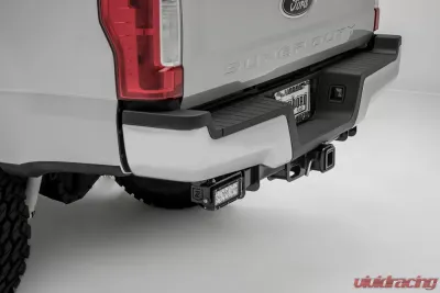 ZROADZ Rear Bumper LED Bracket to mount (2) 6 Inch Straight Light Bar Ford Super Duty 2017-2021 - Z385471