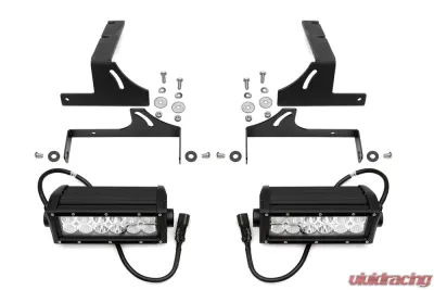 ZROADZ Rear Bumper LED Bracket to mount (2) 6 Inch Straight Light Bar Ford Super Duty 2017-2021 - Z385471