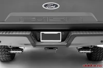 ZROADZ Ford Rear Bumper LED Bracket to mount (2) 6"Straight Light Bar Ford Raptor 2017-2023 - Z385662