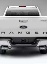 ZROADZ Rear Bumper LED Bracket to mount (2) 6 Inch Straight Light Bar Ford Ranger T6 2015-2018                                     - Z385761 - Image 3