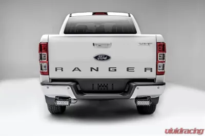 ZROADZ Rear Bumper LED Bracket to mount (2) 6 Inch Straight Light Bar Ford Ranger T6 2015-2018 - Z385761