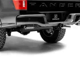 ZROADZ Rear Bumper LED Kit, Incl. (2) 6 Inch LED Straight Single Row Slim Light Bars Ford Ranger 2019-2023