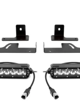 ZROADZ Rear Bumper LED Kit, Incl. (2) 6 Inch LED Straight Single Row Slim Light Bars Ford Ranger 2019-2023                                     - Z385881-KIT - Image 6