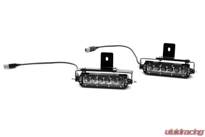 ZROADZ Rear Bumper LED Kit, Incl. (2) 6 Inch LED Straight Single Row Slim Light Bars Ford Ranger 2019-2023 - Z385881-KIT