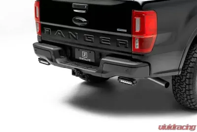 ZROADZ Rear Bumper LED Bracket to mount (2) 6 Inch Straight Single Row Slim Light Bar Ford Ranger 2019-2023 - Z385881